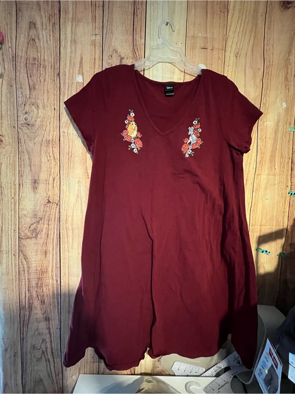 Disney Lady & the Tramp Torrid Plus Size Short Sleeve Dress 1 1XL